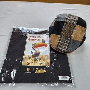 Boston Scally Co. "The Guinness Gilroy" Size: S Cap and Dust Bag *Sold-Out* NWT